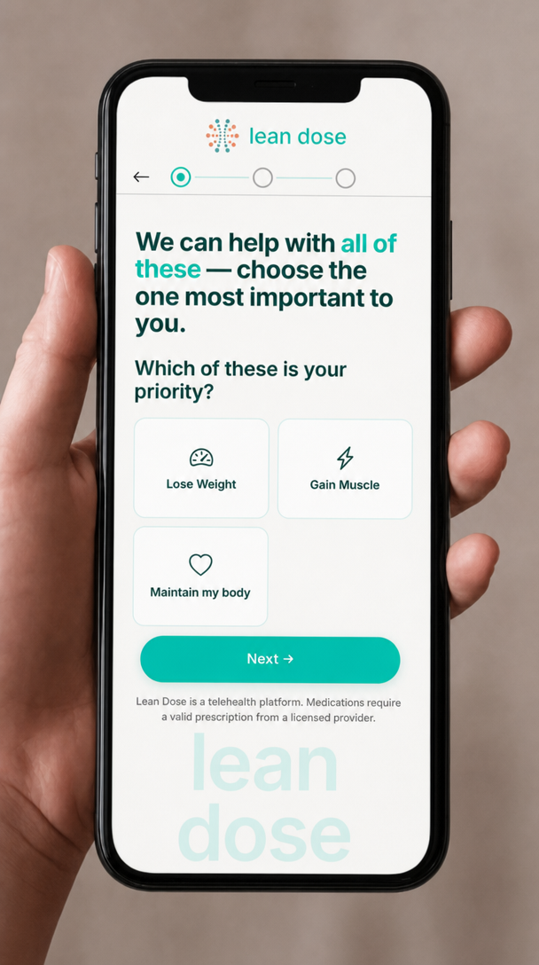 Lean Dose 3-minute eligibility quiz
